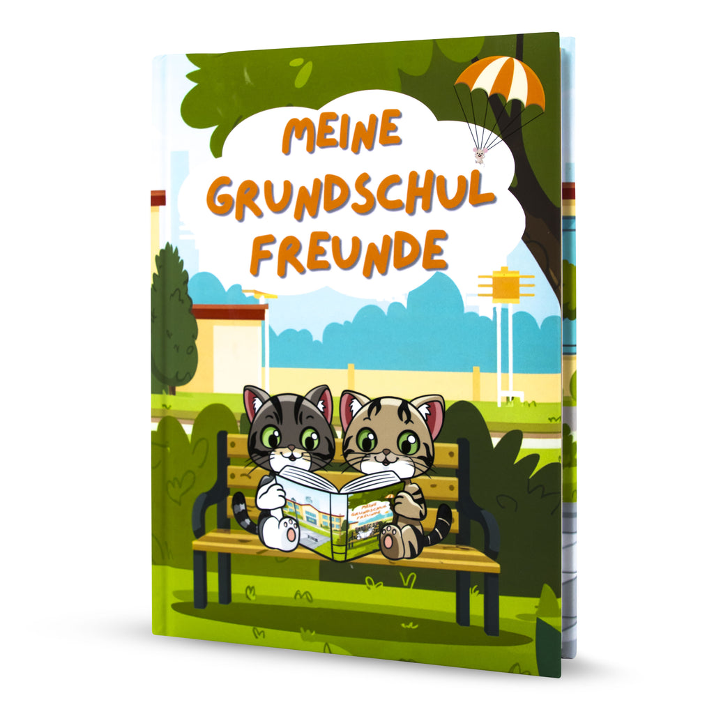 Freundebuch-Grundschule-Katzen